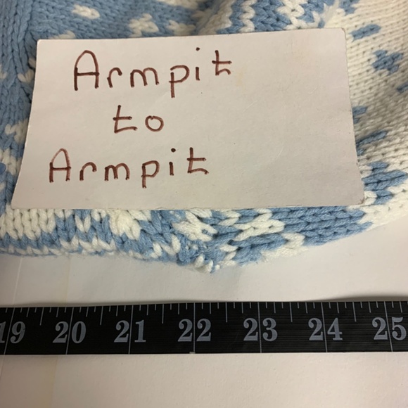 Turtleneck Sweater Snowflake Sequins Winter Grandma Mature Modest Women’s SZ XL - Picture 7 of 10